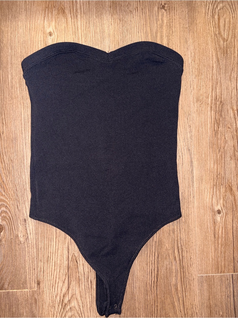 Abercrombie Ribbed Strapless Body Suit